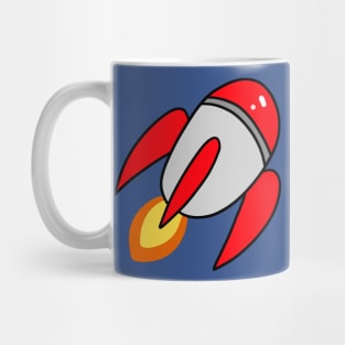 Chubby Rocket Ship Mug